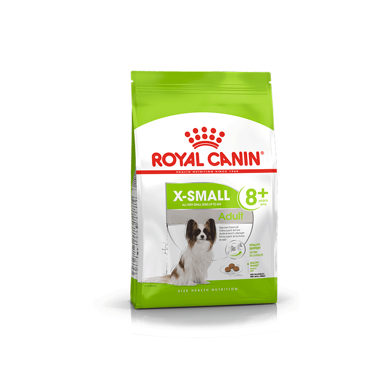 Royal Canin X-Small Adult 8+ sausas maistas šunims