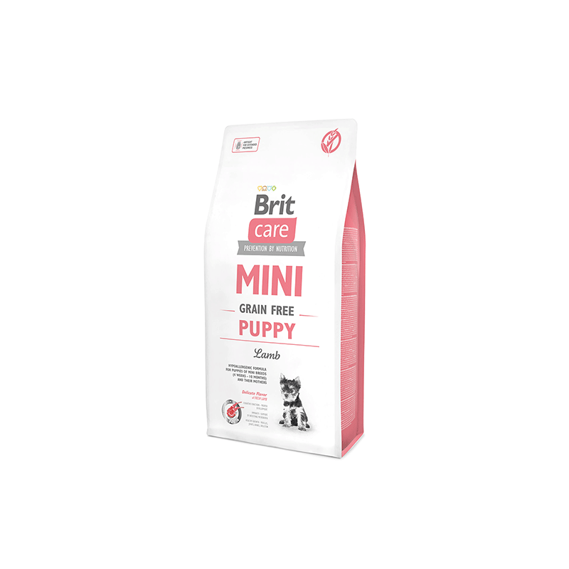 Brit Care Mini Puppy Lamb sausas maistas šuniukams, 2 kg