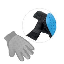 Happet Combing Glove šukos–pirštinė šunims ir katėms