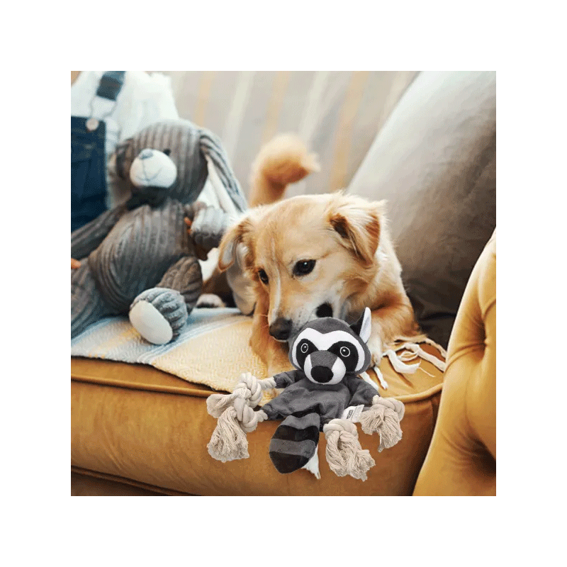 Nobleza pliušinis meškėnas žaislas šunims