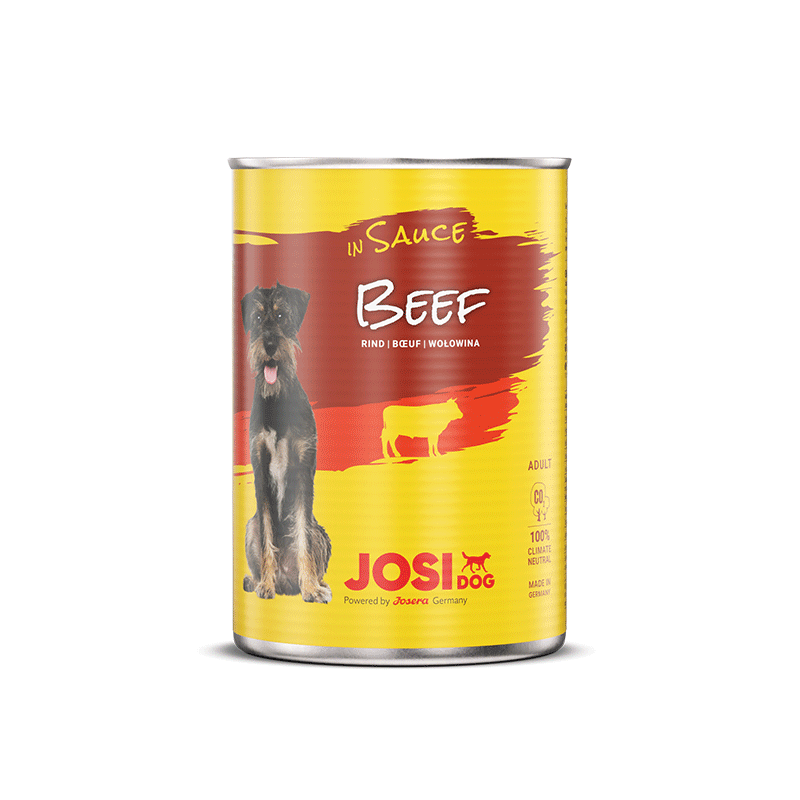 JosiDog konservai šunims su jautiena padaže, 415 g