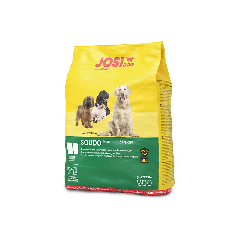 JosiDog Solido sausas šunų maistas, 900 g