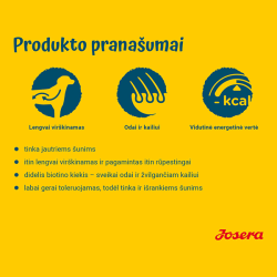 Josera SensiPlus sausas maistas šunims, 900 g