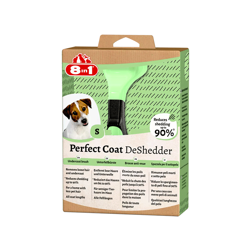 8in1 Perfect Coat DeShedder šukos mažų veislių šunims