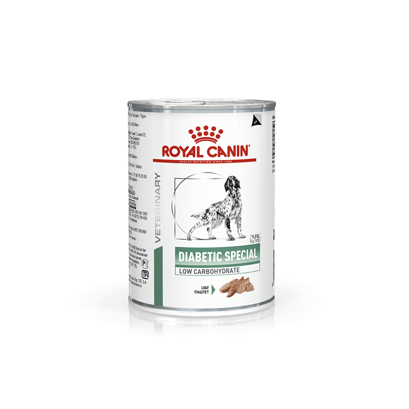 Royal Canin VD Diabetic Special Low Carbohydrate konservai šunims
