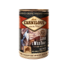 Carnilove Wild Meat Lamb & Wild Boar konservuotas pašaras šunims, 400 g