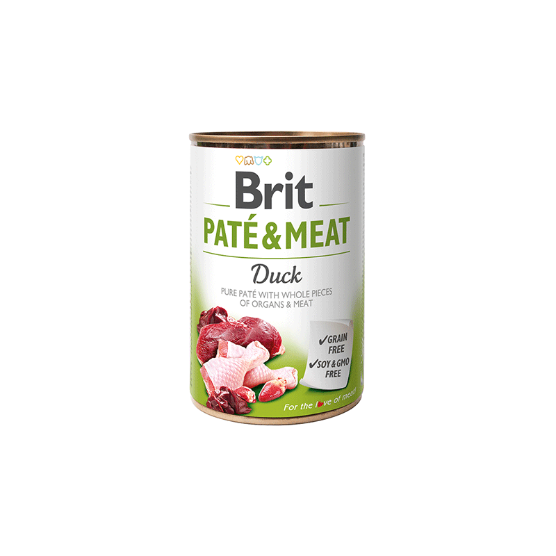 Brit Care Duck Pate & Meat konservai šunims, 400 g
