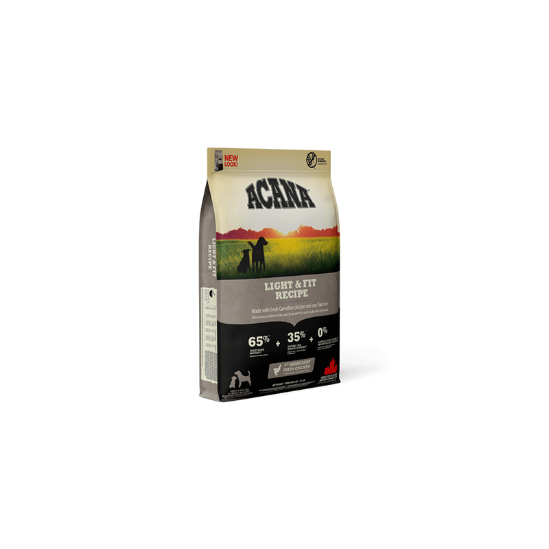 Acana Light & Fit sausas pašaras šunims, 11,4 kg