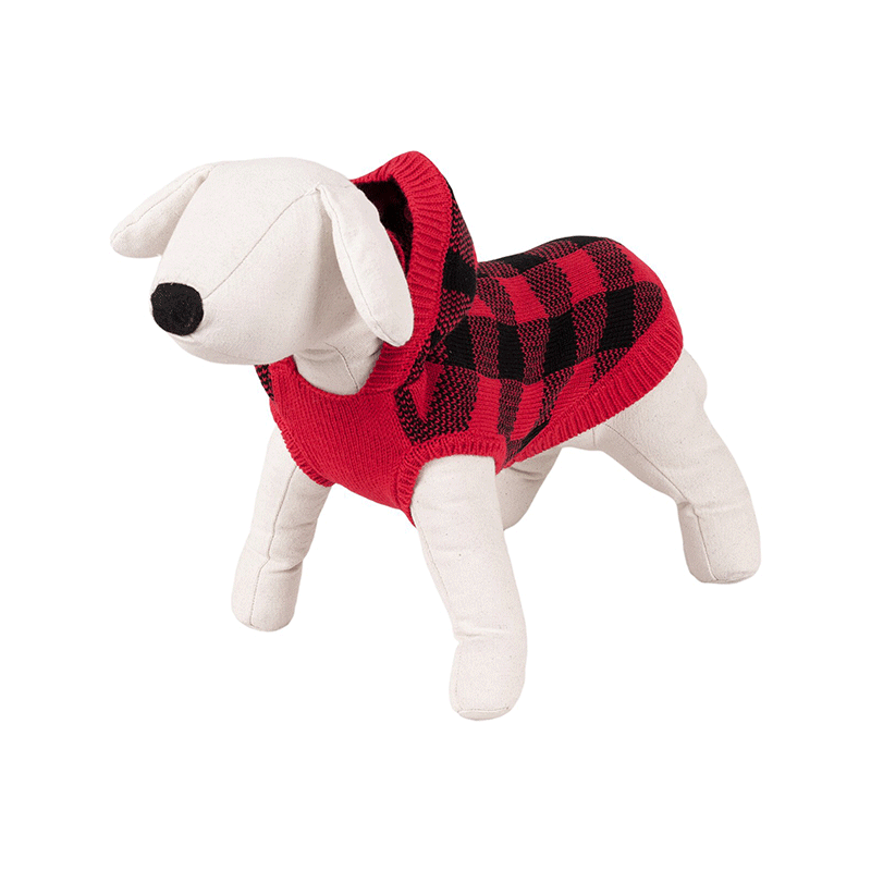 Happet raudonas džemperis šunims