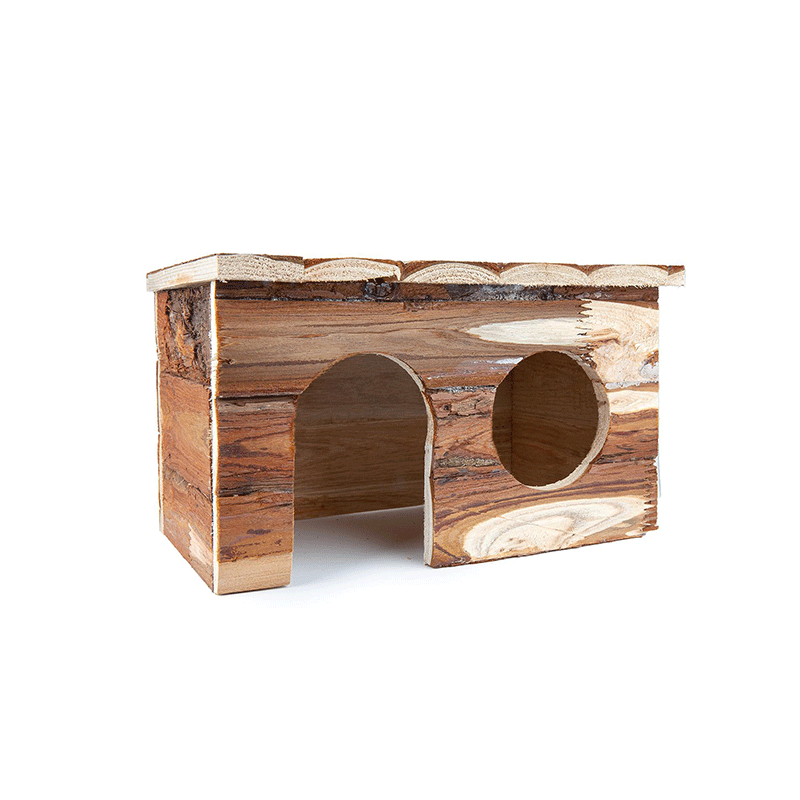 Happet medinis namelis jūrų kiaulytėms