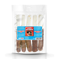 Happet Duck Rolled Rawhide antienos lazdelės skanėstai šunims