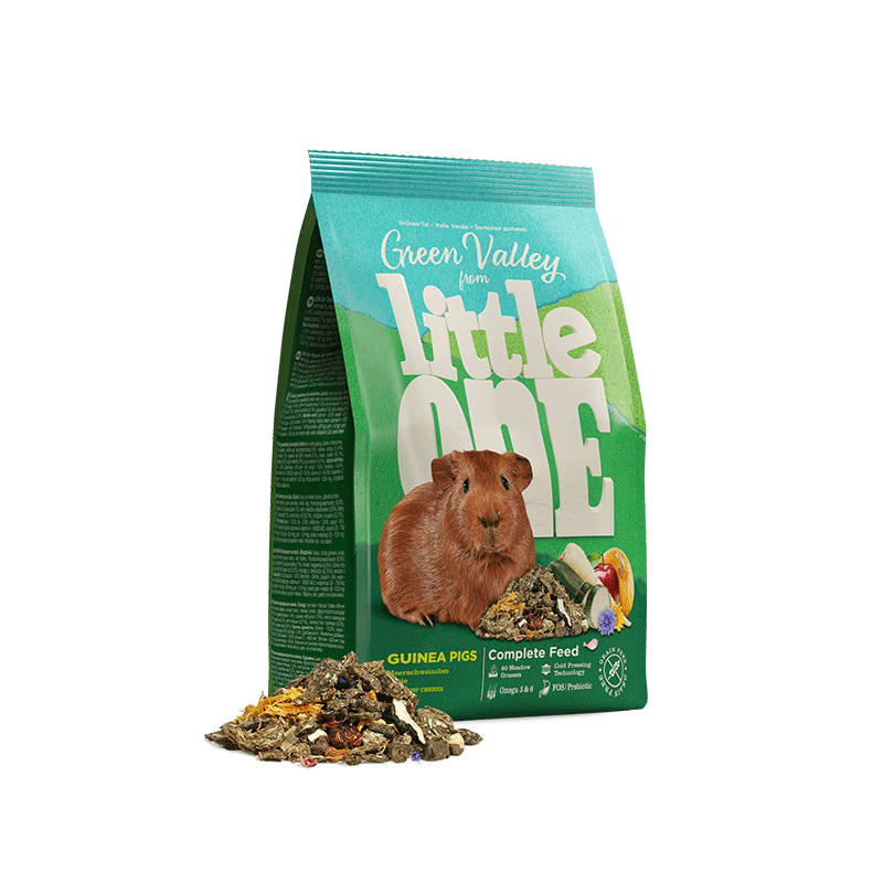 Little One Green Valley maistas jūrų kiaulytėms, 750 g