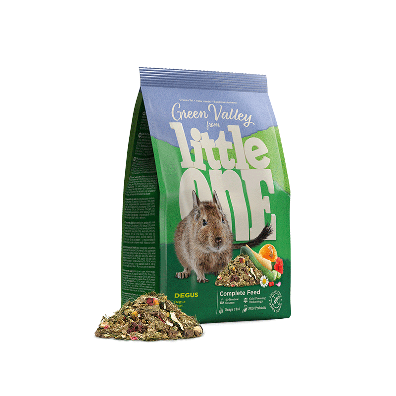 Little One Green Valley maistas degu, 750 g