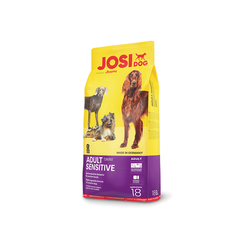 JosiDog Adult Sensitive sausas šunų maistas, 15 kg