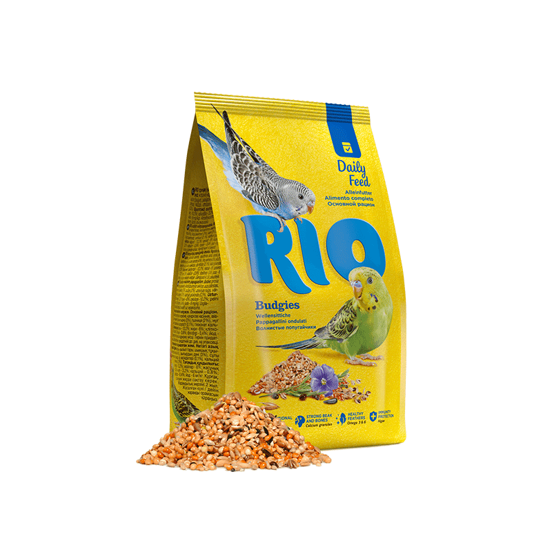 RIO maistas banguotosioms papūgoms, 1 kg