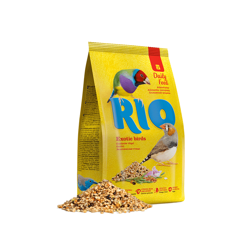 RIO maistas egzotiniams paukščiams, 500 g