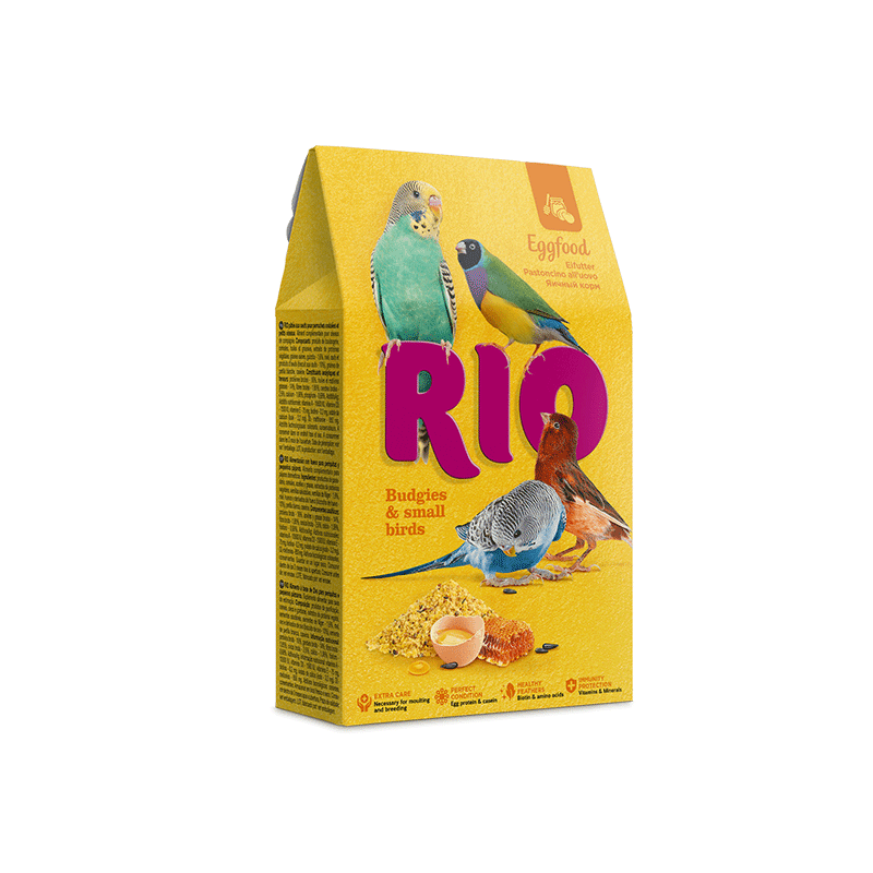 RIO Eggfood kiaušinių lesalas banguotosioms papūgoms, 250 g