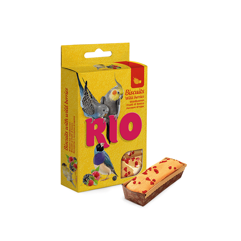 RIO sausainiai su uogomis paukščiams, 5x7 g