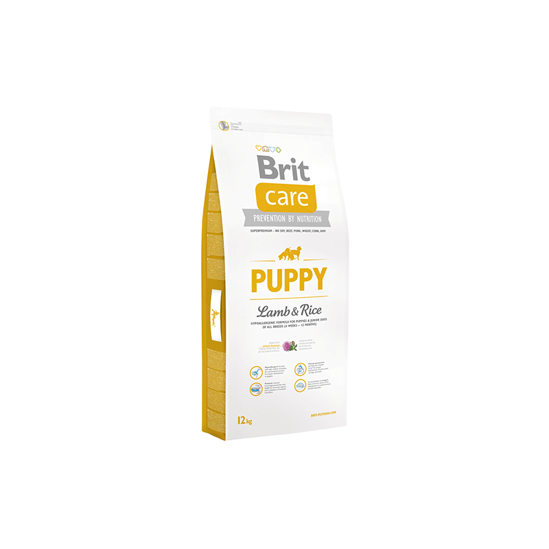 Brit Care Puppy Lamb & Rice sausas šunų maistas