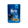 Brit Premium Chicken Chunks Kitten konservuotas pašaras kačiukams, 100 g