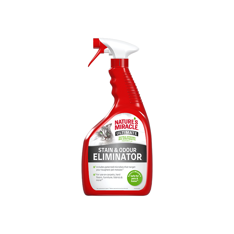 Nature's Miracle Stain & Odour Eliminator kačių dėmių ir kvapų valiklis