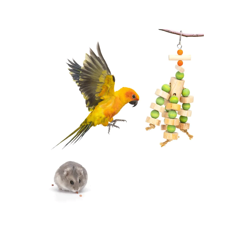 Nobleza pakabinamas žaislas žiurkėnams ir paukščiams