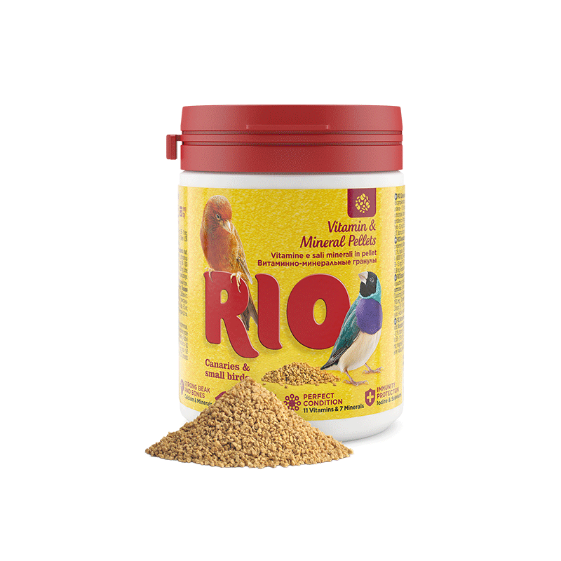 RIO vitaminų ir mineralų granulės kanarėlėms, 120 g