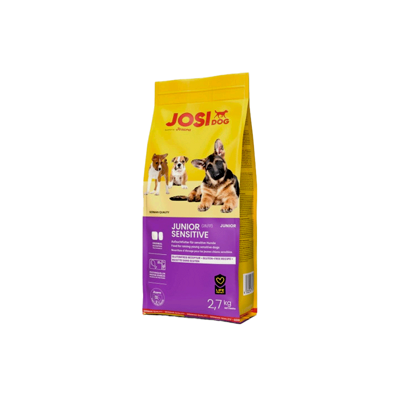 JosiDog Junior Sensitive maistas šunims, 2,7 kg