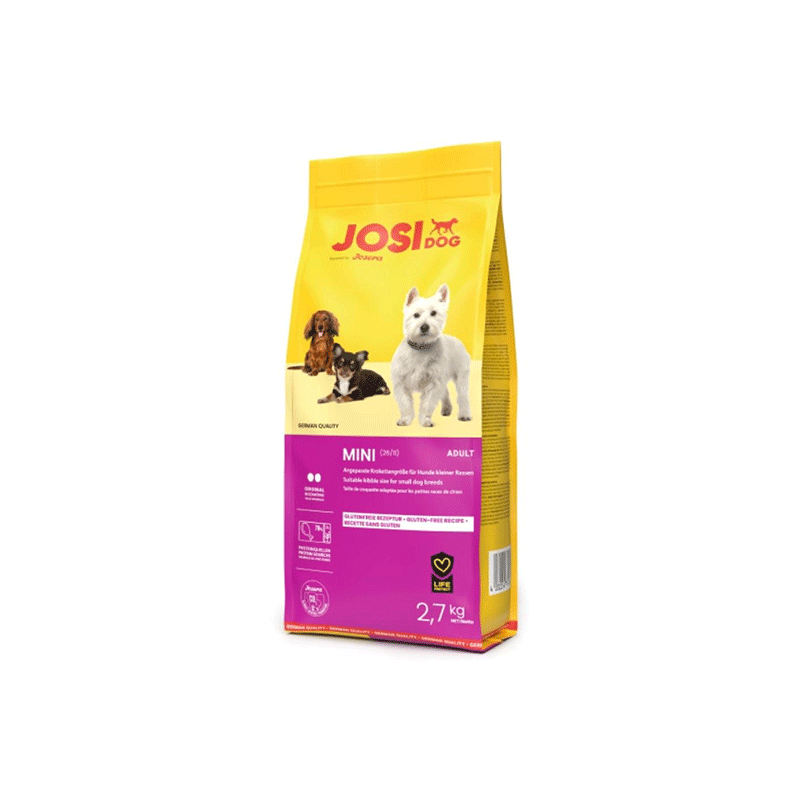 JosiDog Mini sausas maistas šunims, 2,7 kg