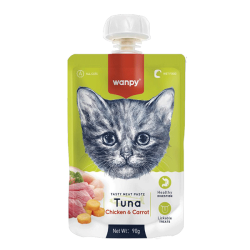 Wanpy pasta katėms su tunu,...