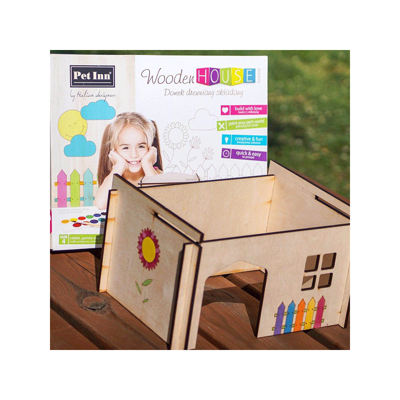 Comfy House medinis namelis graužikams