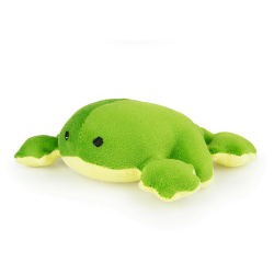 Happet pliušinė varlė žaislas šunims