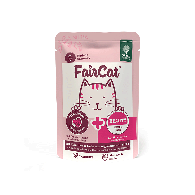 Green Petfood FairCat Beauty konservai katėms, 85 g