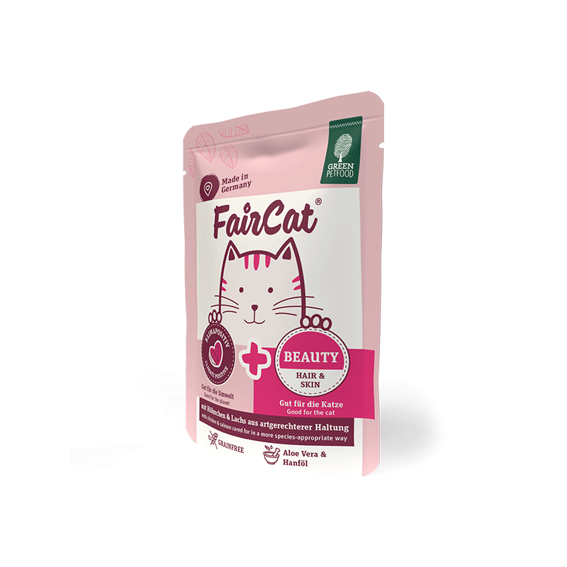 Green Petfood FairCat Beauty konservai katėms, 85 g