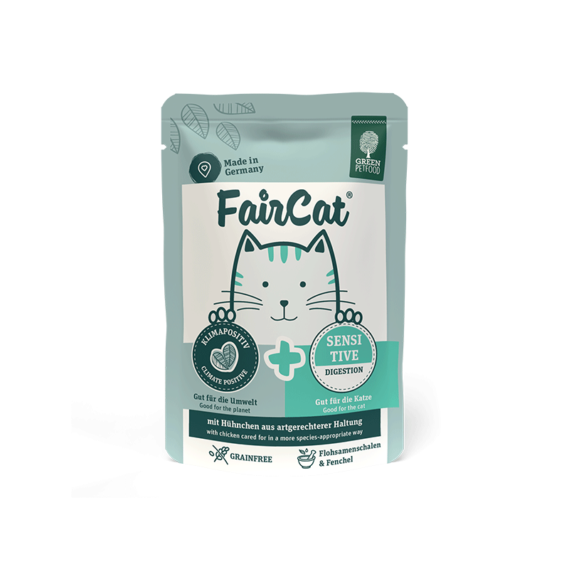 Green Petfood FairCat Sensitive konservai katėms, 85 g