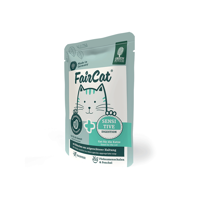 Green Petfood FairCat Sensitive konservai katėms, 85 g