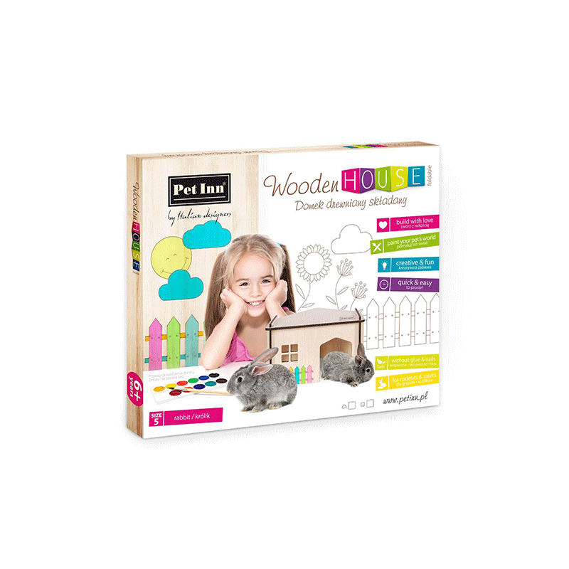 Comfy Corner House medinis namelis graužikams