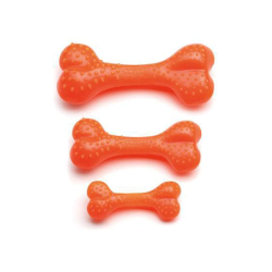 Comfy Mint Dental Bone oranžinis žaislas šunims
