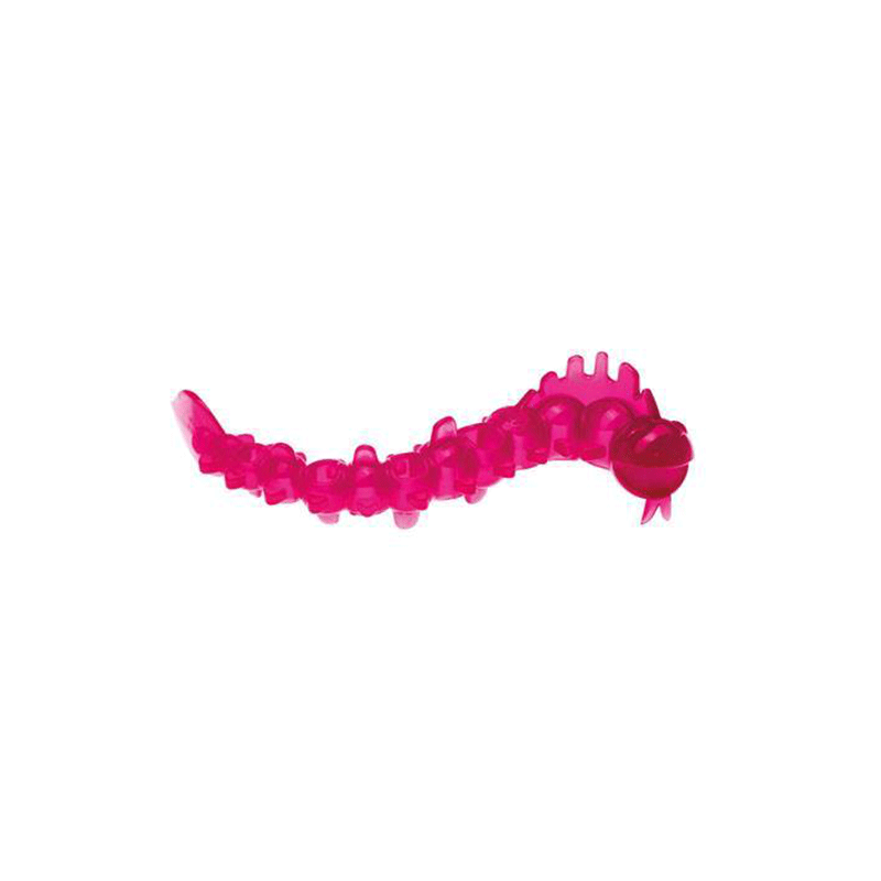 Comfy Snacky Worm rožinis žaislas šunims