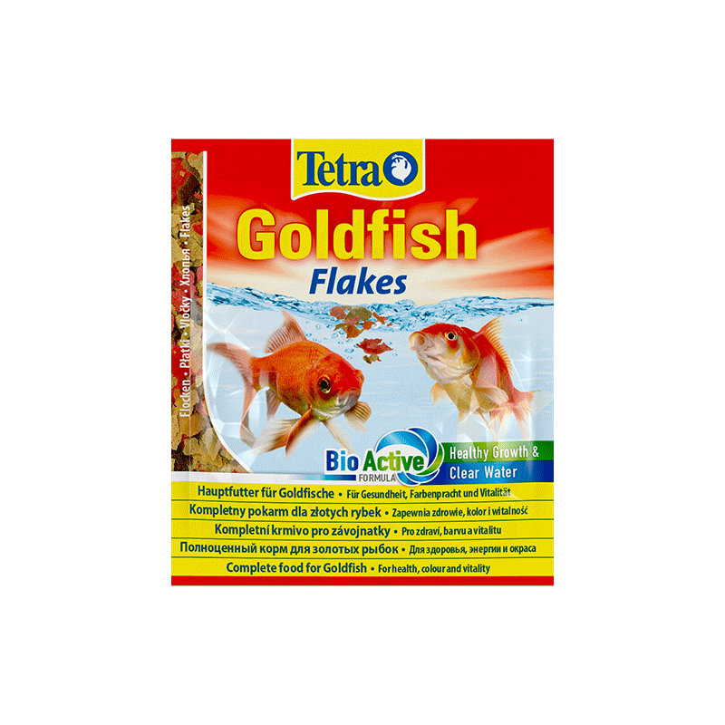 Tetra Goldfish Flakes pašaras auksinėms žuvims, 12 g