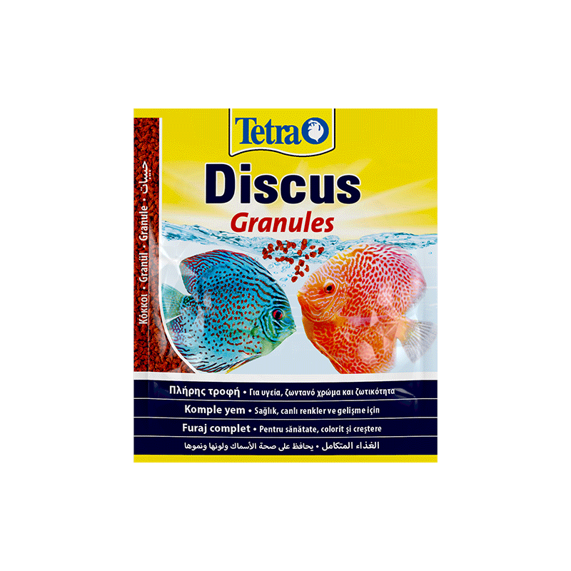 Tetra Discus Granules pašaras žuvims, 15 g