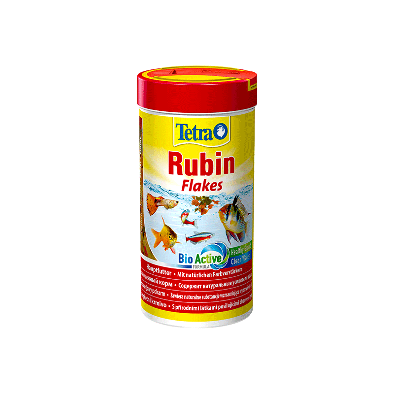 Tetra Rubin Flakes pašaras žuvims, 250 ml