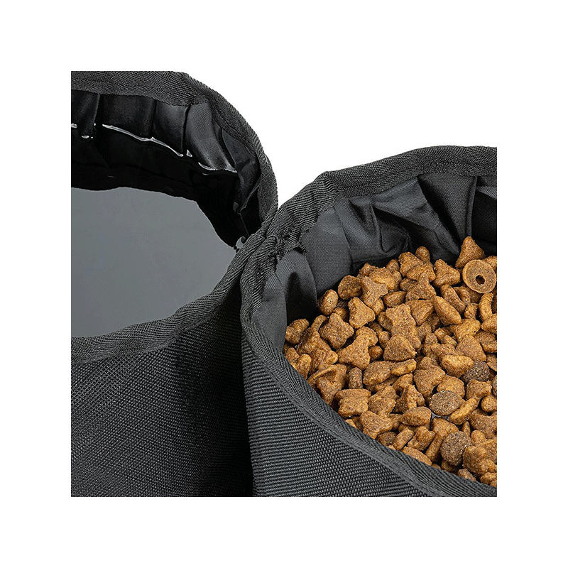 Happet juodi, kelioniniai dubenėliai augintiniams