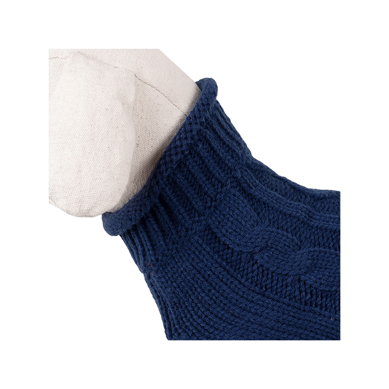 Happet mėlynas megztinis šuniui, 35 cm