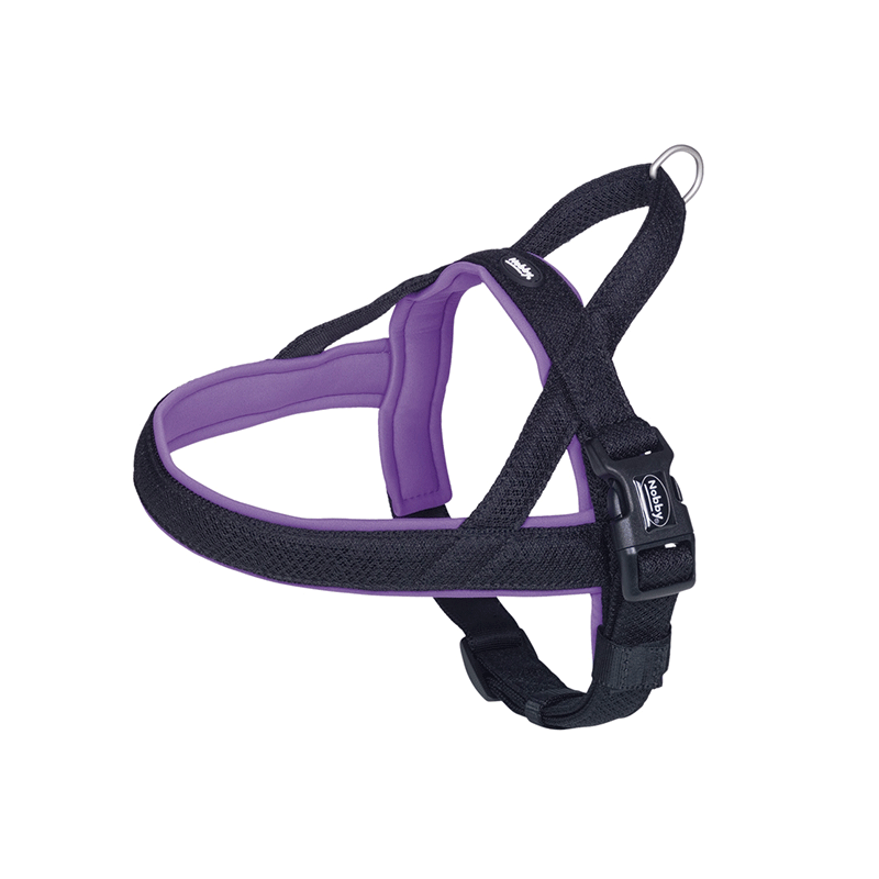 Nobby Mesh Preno violetinės petnešos šunims, S–M, 38–50 cm