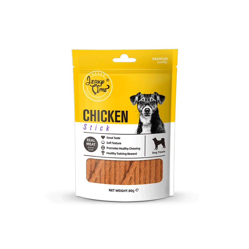 Jerky Time Chicken Stick skanėstai šunims su vištiena, 80 g
