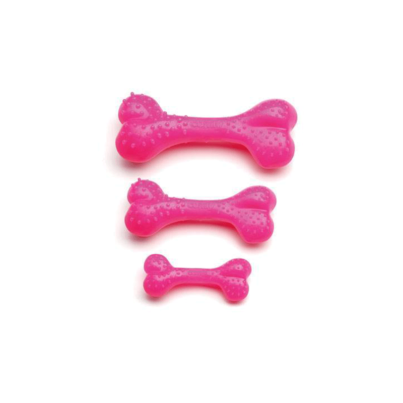 Comfy Mint Dental Bone rožinis žaislas šunims