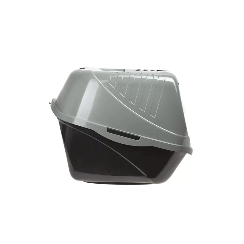 Ecomfy Easy Cat Eco pilkas, uždaras tualetas katėms