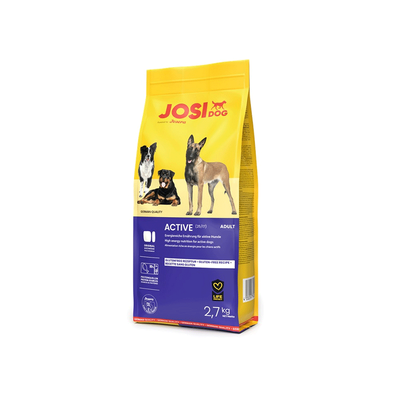 JosiDog Active sausas šunų maistas, 2,7 kg