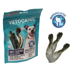 Vetocanis kramtukai dantims vidutinio dydžio veislių šunims, 110 g